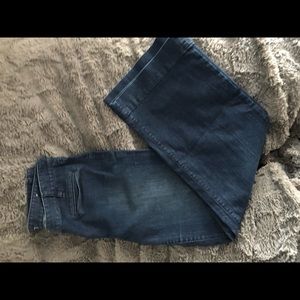 LOFT curvy trouser denim